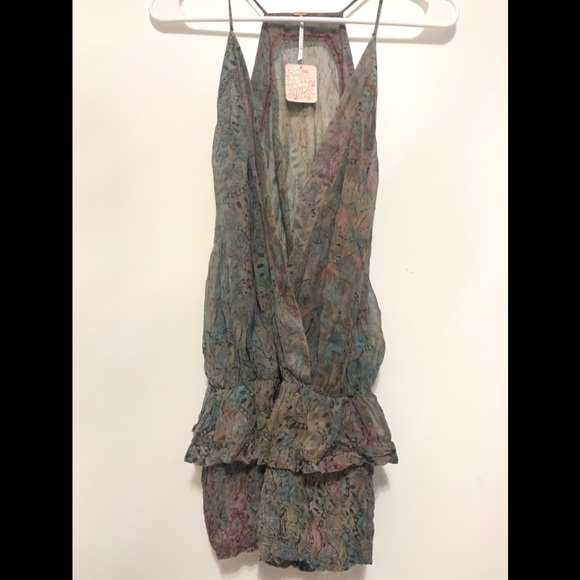 Free People Sheer Romper - Picture 2 of 4